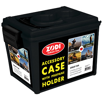 Durable Accessory Case by Zodi™ with propane holder | Zodi.com