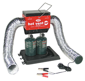 Vented propane shop heater